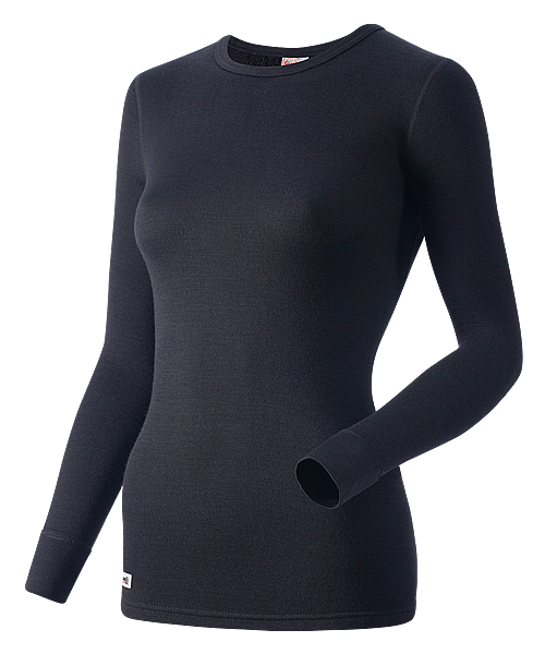 Комплект женского термобелья Guahoo: рубашка + лосины (651S-BK / 651P-BK) (2XL)